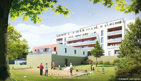 Logement tudiant T2 à Nantes (44200)