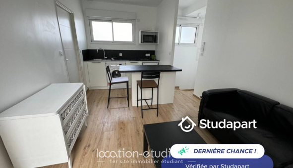 Logement tudiant T2 à Nantes (44200)