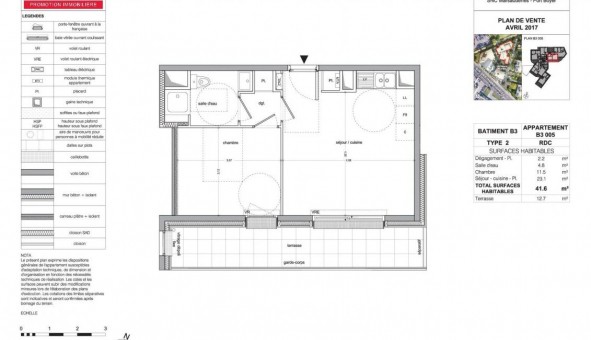 Logement tudiant T2 à Nantes (44200)