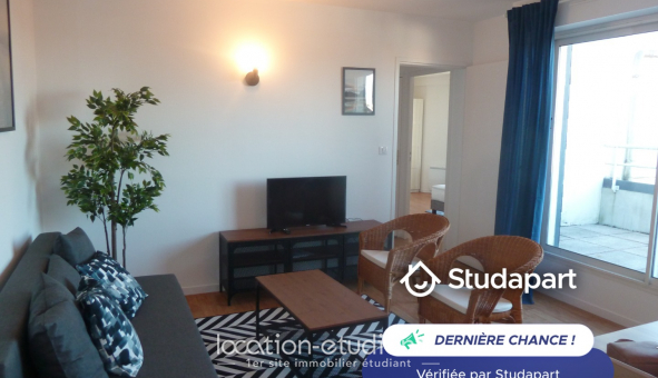 Logement étudiant Location T2 Meublé Nantes (44200)