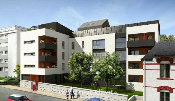 Logement �tudiant T2 &agrave; Nantes (44200)