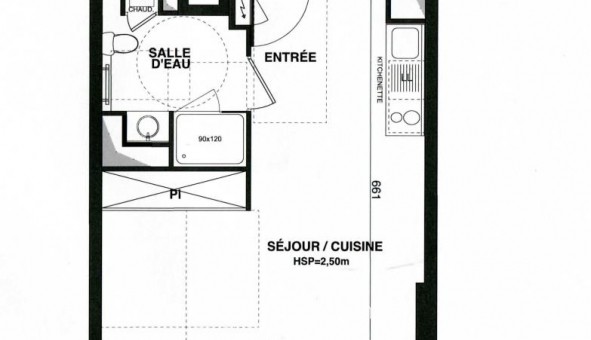 Logement �tudiant T2 &agrave; Nantes (44200)