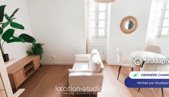 Logement �tudiant T2 &agrave; Nantes (44200)