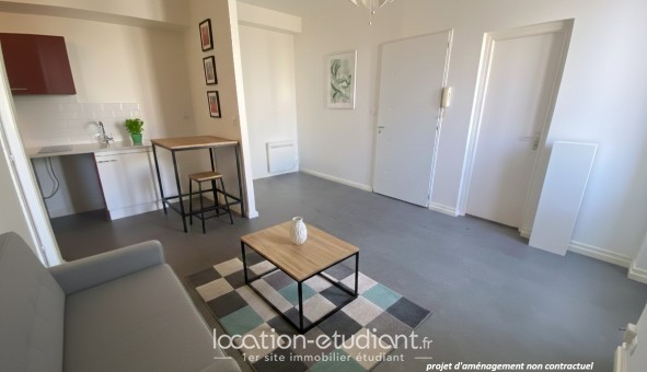 Logement �tudiant T2 &agrave; Nantes (44200)