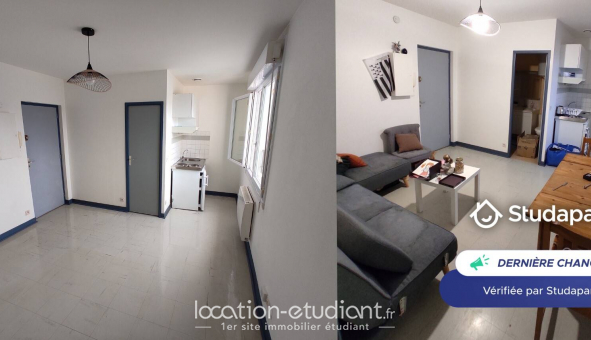 Logement �tudiant Location T2 Vide Nantes (44200)