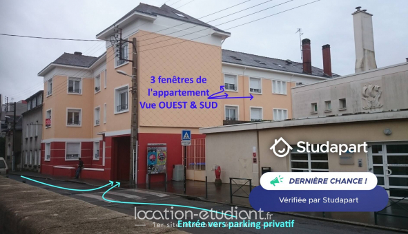 Logement �tudiant T2 &agrave; Nantes (44200)