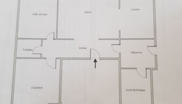 Logement �tudiant T2 &agrave; Nantes (44200)