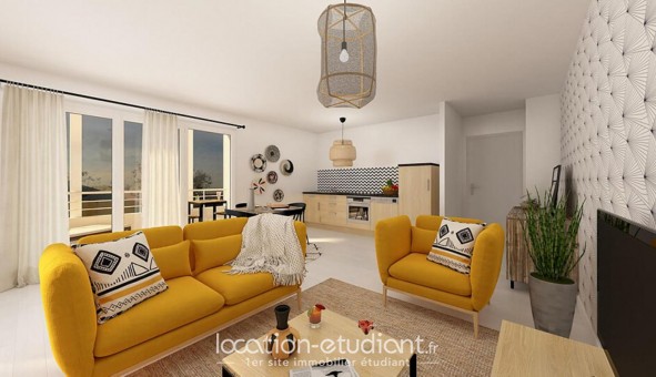 Logement �tudiant T2 &agrave; Nantes (44200)