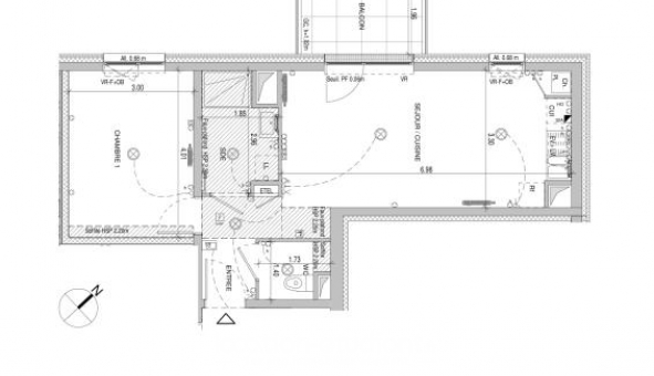 Logement �tudiant Location T2 Vide Nantes (44200)