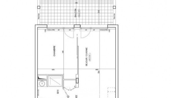 Logement �tudiant T2 &agrave; Nantes (44200)