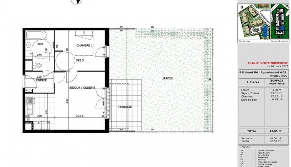 Logement tudiant T2 à Nanteuil ls Meaux (77100)