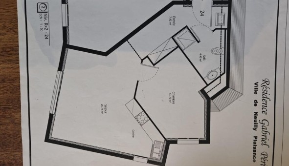Logement tudiant Location T2 Vide Neuilly Plaisance (93360)