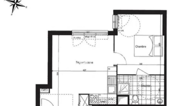 Logement tudiant Location T2 Vide Neuilly sur Marne (93330)