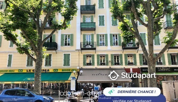 Logement tudiant T2 à Nice (06100)