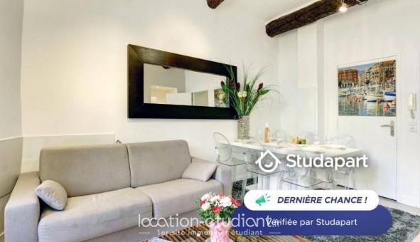 Logement tudiant T2 à Nice (06100)