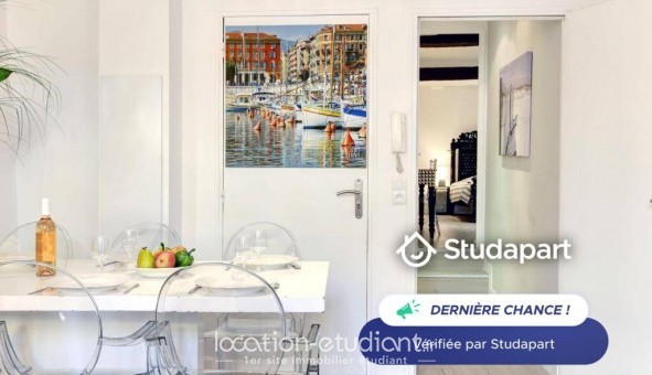 Logement tudiant T2 à Nice (06100)