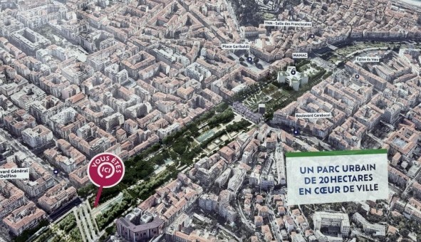Logement tudiant T2 à Nice (06100)