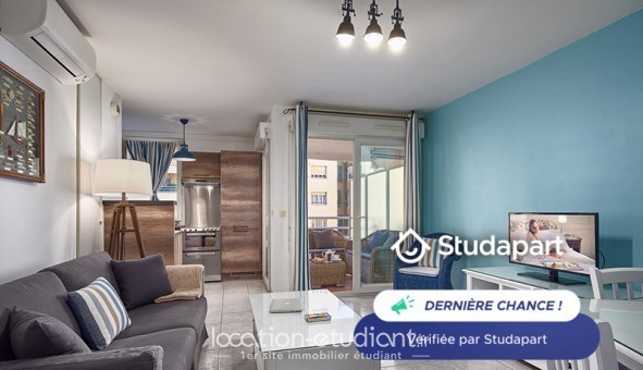 Logement tudiant T2 à Nice (06100)