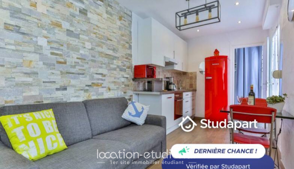 Logement tudiant Location T2 Meublé Nice (06100)
