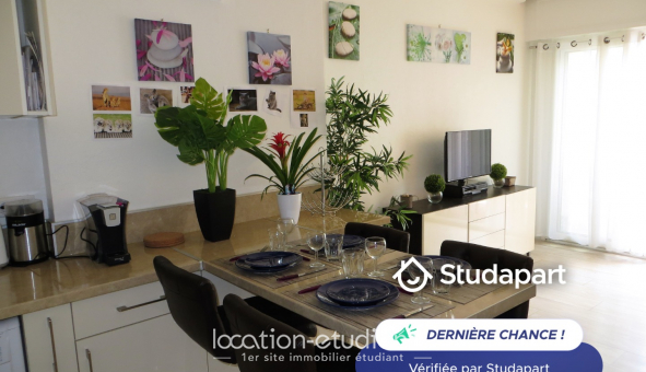 Logement étudiant Location T2 Meublé Nice (06100)