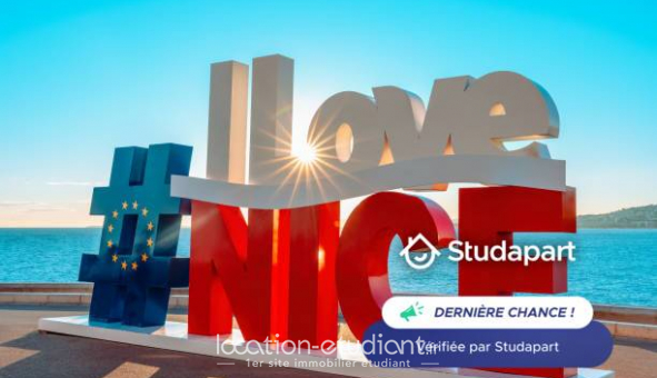 Logement tudiant T2 à Nice (06100)