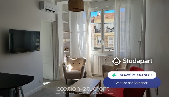 Logement tudiant T2 à Nice (06100)