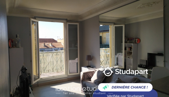Logement étudiant Location T2 Meublé Nice (06100)