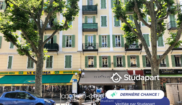 Logement tudiant T2 à Nice (06100)