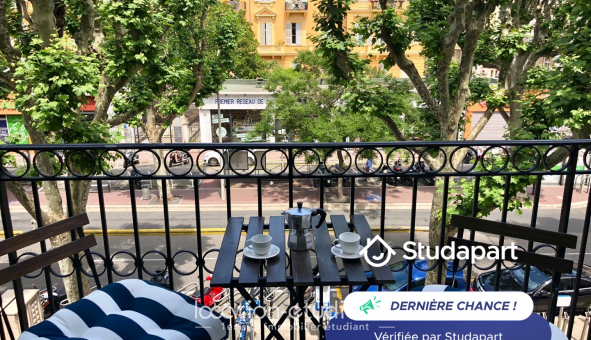 Logement tudiant T2 à Nice (06100)
