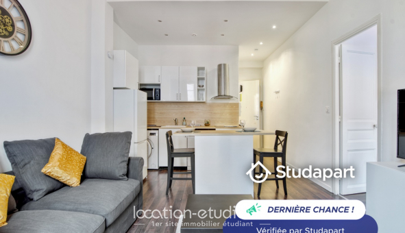 Logement tudiant T2 à Nice (06100)