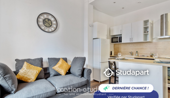 Logement tudiant T2 à Nice (06100)