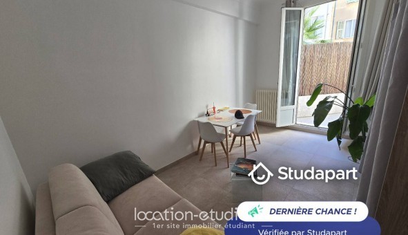 Logement tudiant T2 à Nice (06100)