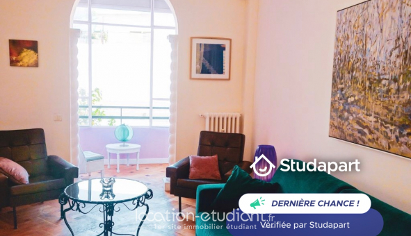 Logement tudiant T2 à Nice (06100)