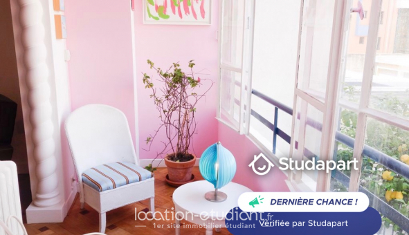 Logement tudiant T2 à Nice (06100)