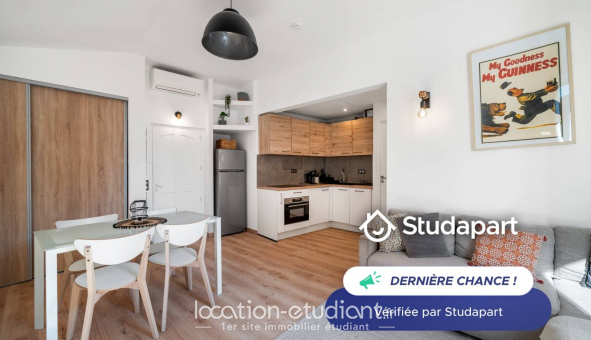 Logement tudiant T2 à Nice (06100)