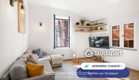 Logement tudiant T2 à Nice (06100)