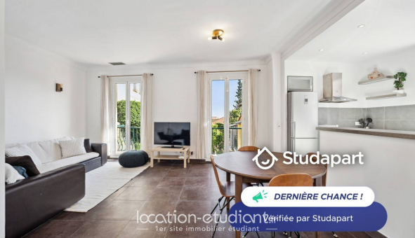 Logement tudiant Location T2 Meublé Nice (06100)
