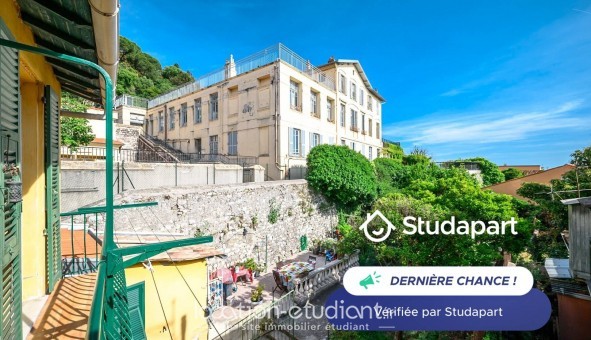 Logement tudiant T2 à Nice (06100)