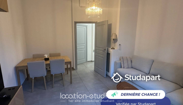 Logement tudiant T2 à Nice (06100)