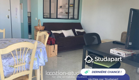 Logement tudiant T2 à Nice (06100)