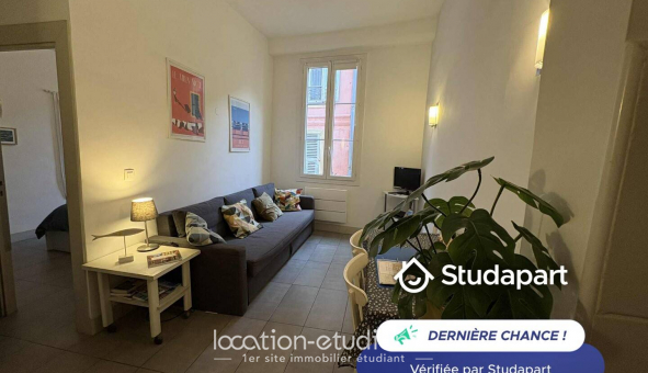 Logement tudiant T2 à Nice (06100)