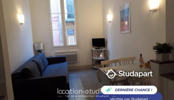 Logement tudiant T2 à Nice (06100)