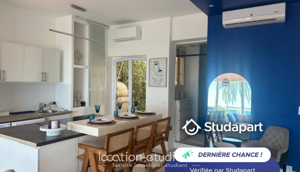 Logement tudiant T2 à Nice (06100)