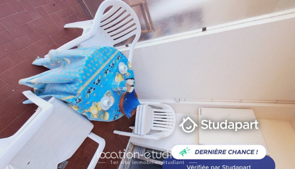Logement tudiant T2 à Nice (06100)