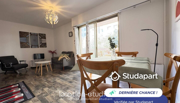 Logement tudiant Location T2 Meublé Nice (06100)
