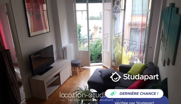 Logement tudiant T2 à Nice (06100)