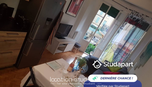 Logement tudiant T2 à Nice (06100)