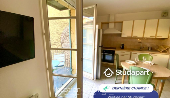 Logement tudiant T2 à Nice (06100)