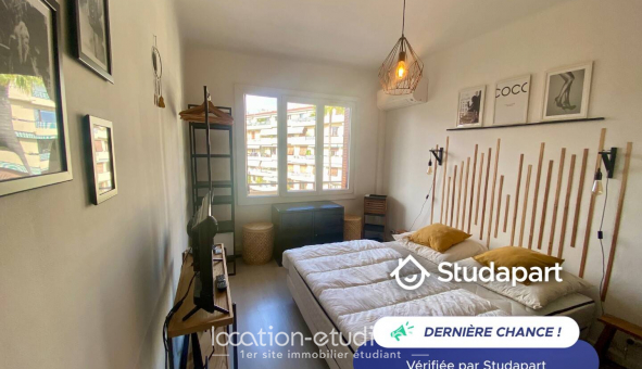 Logement tudiant T2 à Nice (06100)