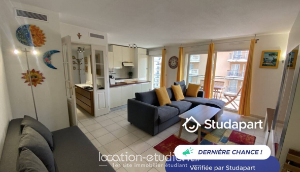 Logement tudiant T2 à Nice (06100)